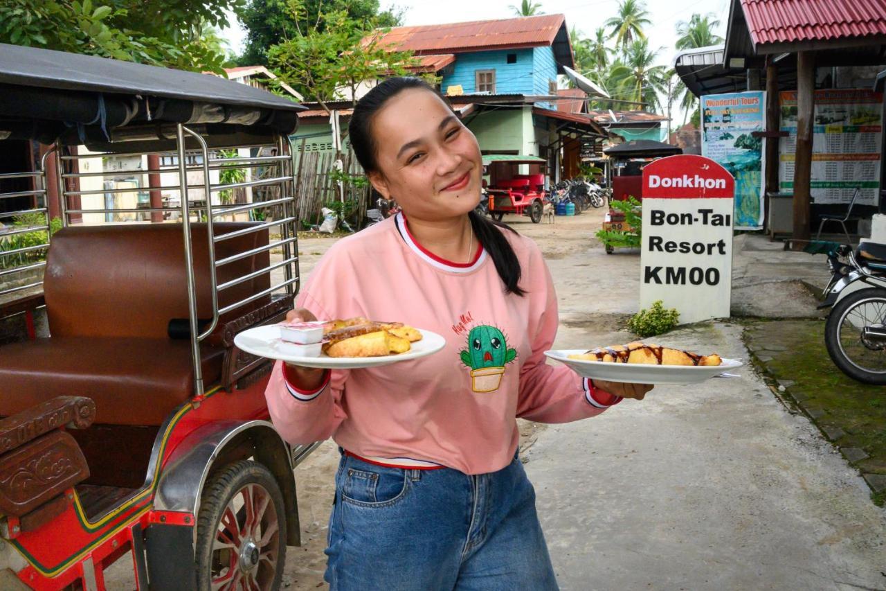 Bontai Resort, Don Khon Ban Khon Bagian luar foto